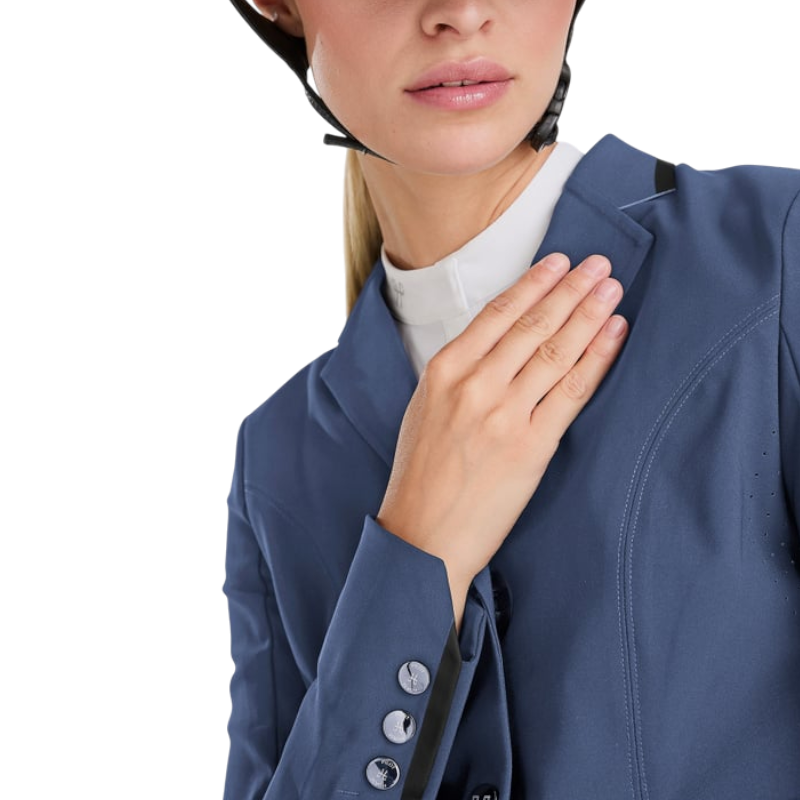 Horse Pilot - Veste de concours femme Aeromade vintage indigo | - Ohlala