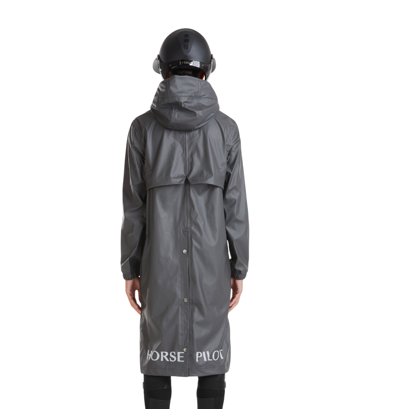 Horse Pilot - Veste de pluie femme Long Raintech iron | - Ohlala