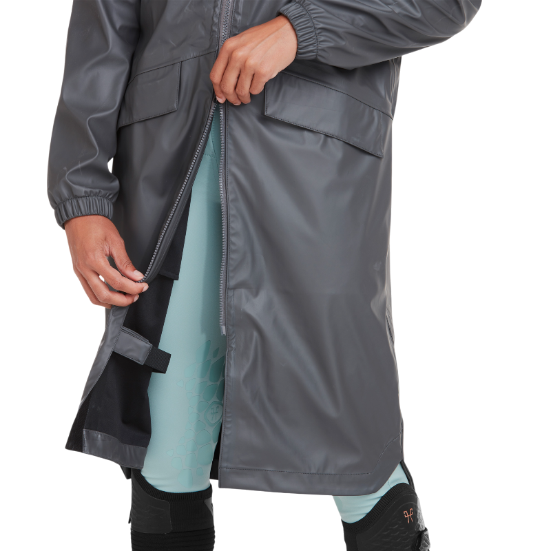 Horse Pilot - Veste de pluie femme Long Raintech iron | - Ohlala