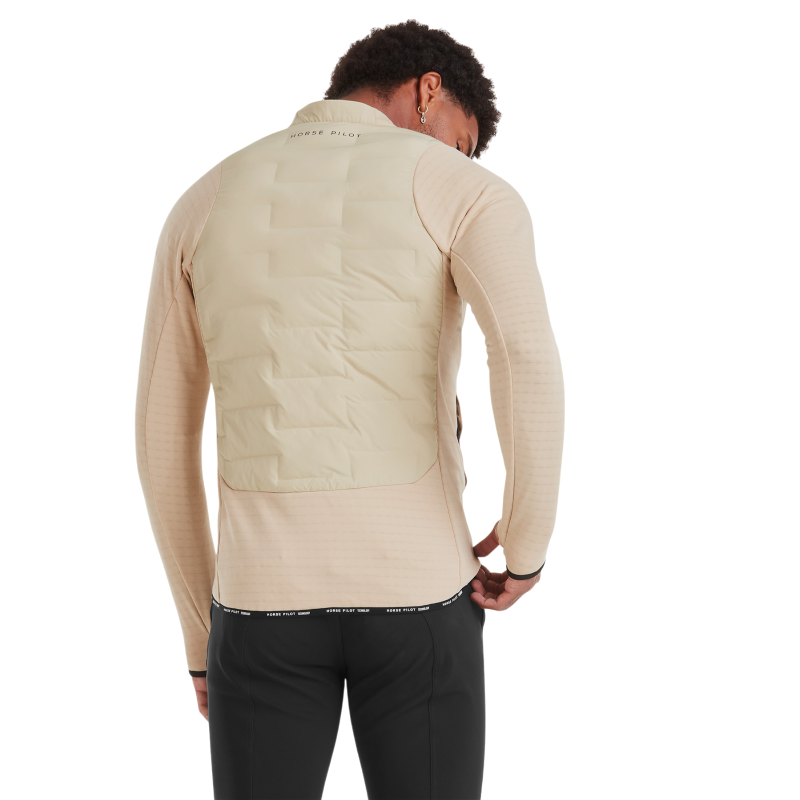 Horse Pilot - Veste manches longues homme Storm latte | - Ohlala