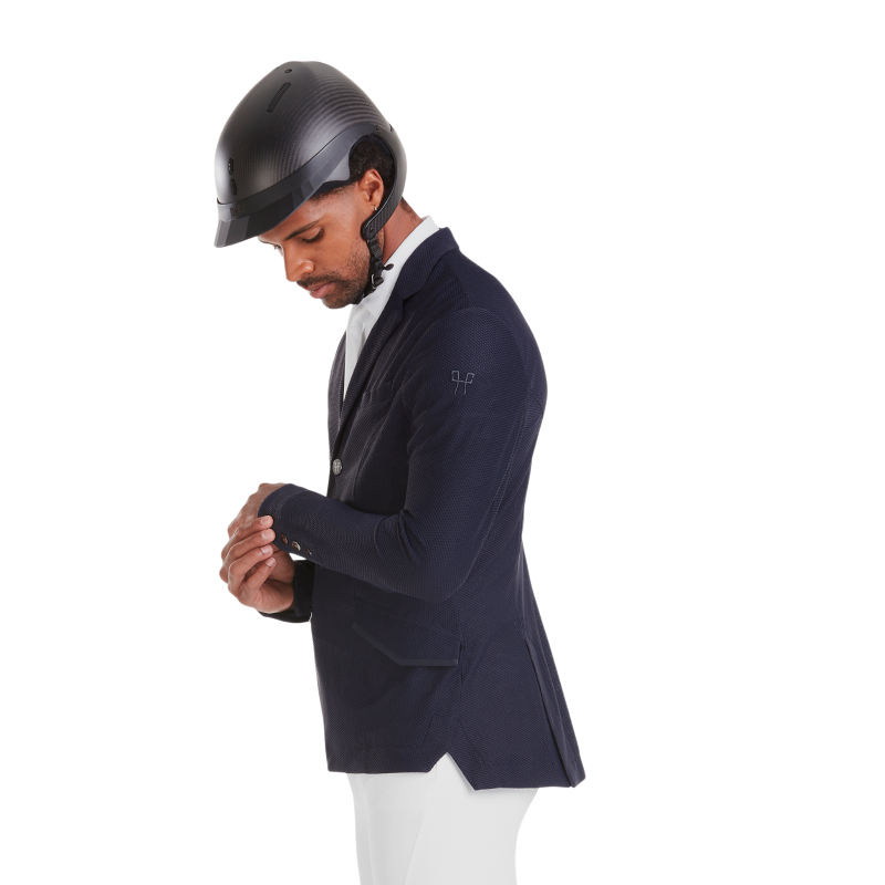 Horse Pilot - Veste de concours homme Aeromesh dark night | - Ohlala