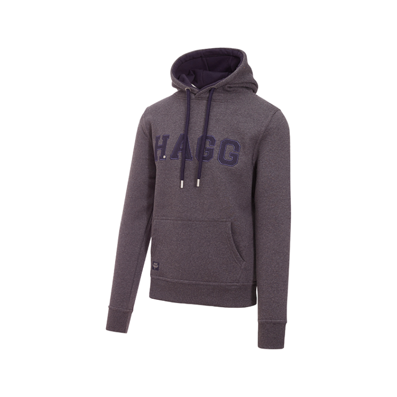Hagg - Sweat à capuche homme gris anthracite/ marine | - Ohlala