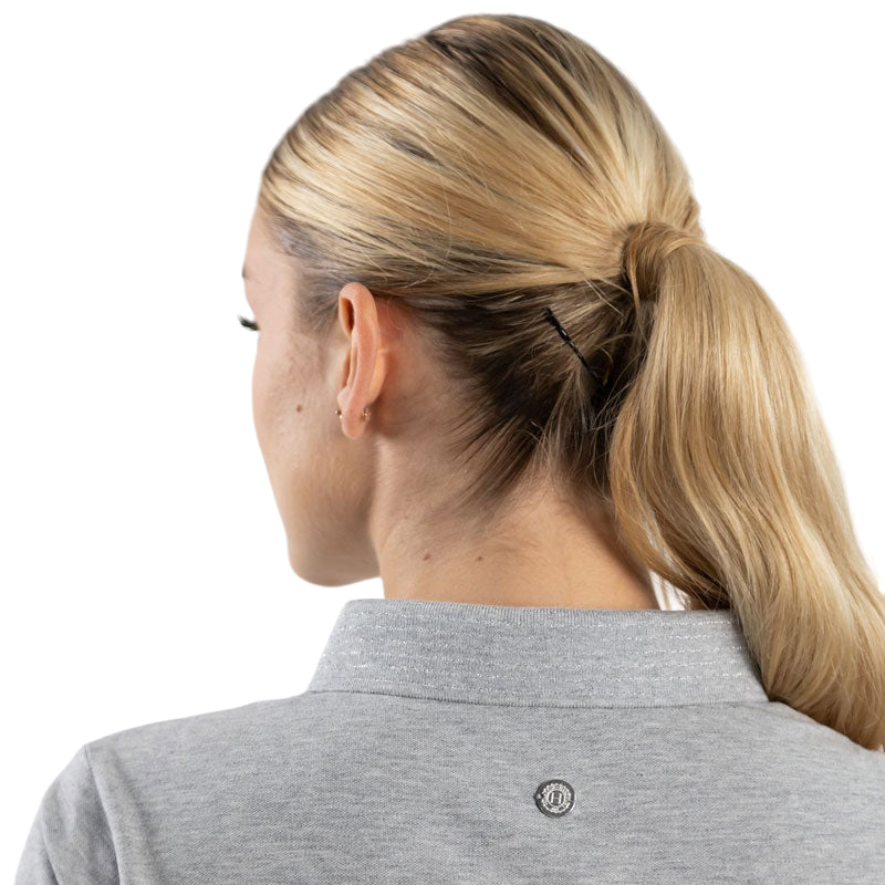 Harcour - Polo manches courtes femme Pandor gris | - Ohlala