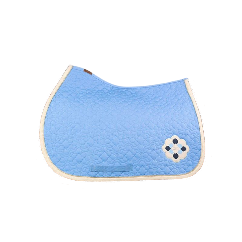 Harcour - Tapis de selle Charles bleu versailles Harcour x Versailles | - Ohlala