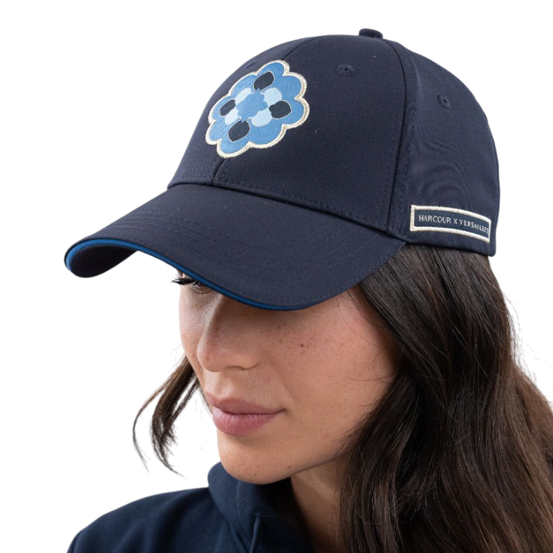 Harcour - Casquette Kate marine Harcour x Versailles | - Ohlala