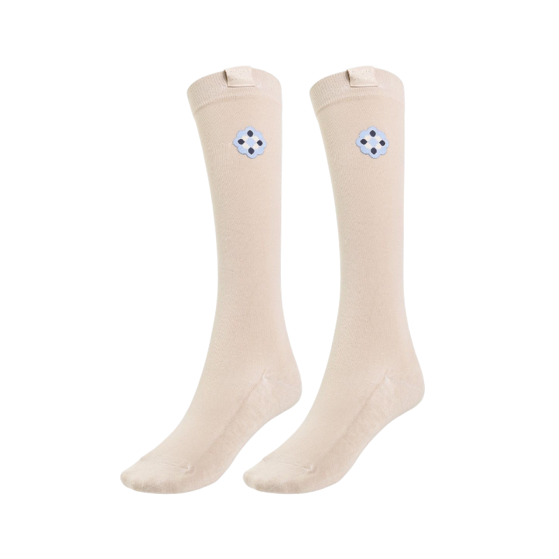 Harcour - Chaussettes Alienor marine/ bleu versailles Harcour x Versailles | - Ohlala