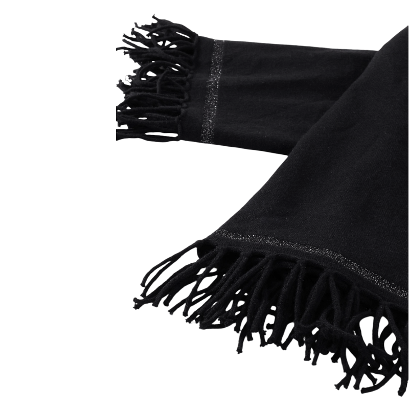 Harcour - Écharpe Souma noir | - Ohlala