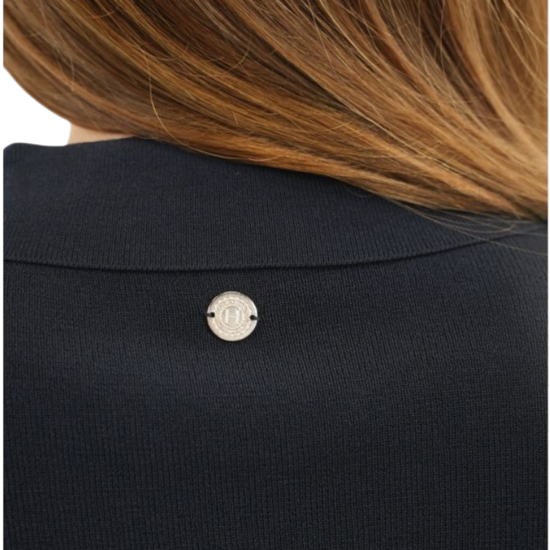 Harcour - Polo manches courtes femme Babeth marine | - Ohlala