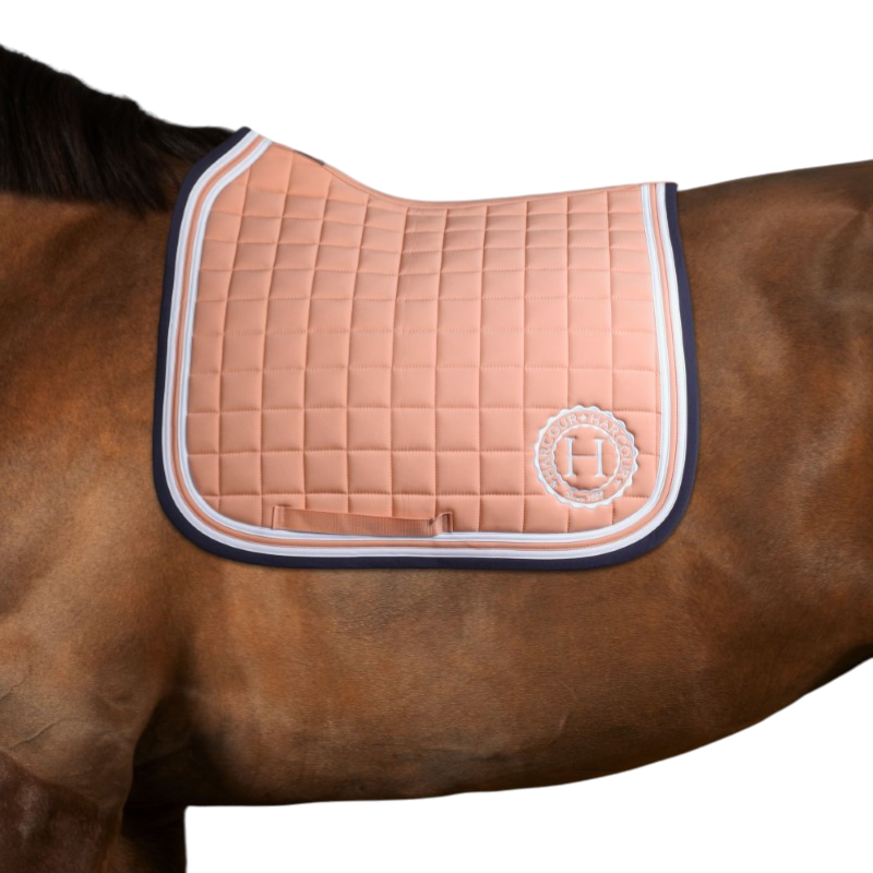 Harcour - Tapis de dressage Soft abricot | - Ohlala