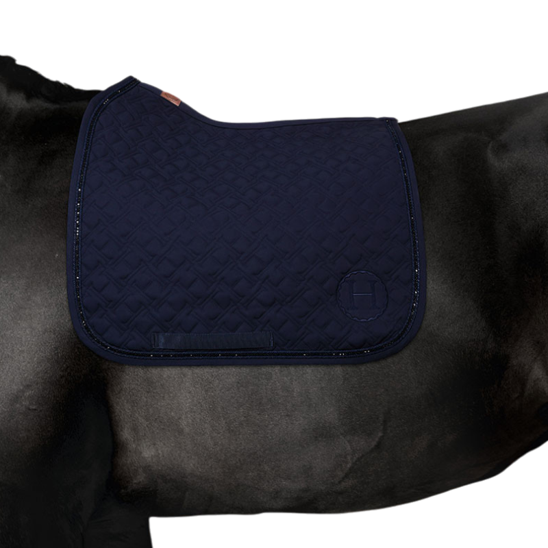 Harcour - Tapis de dressage Saphir marine | - Ohlala