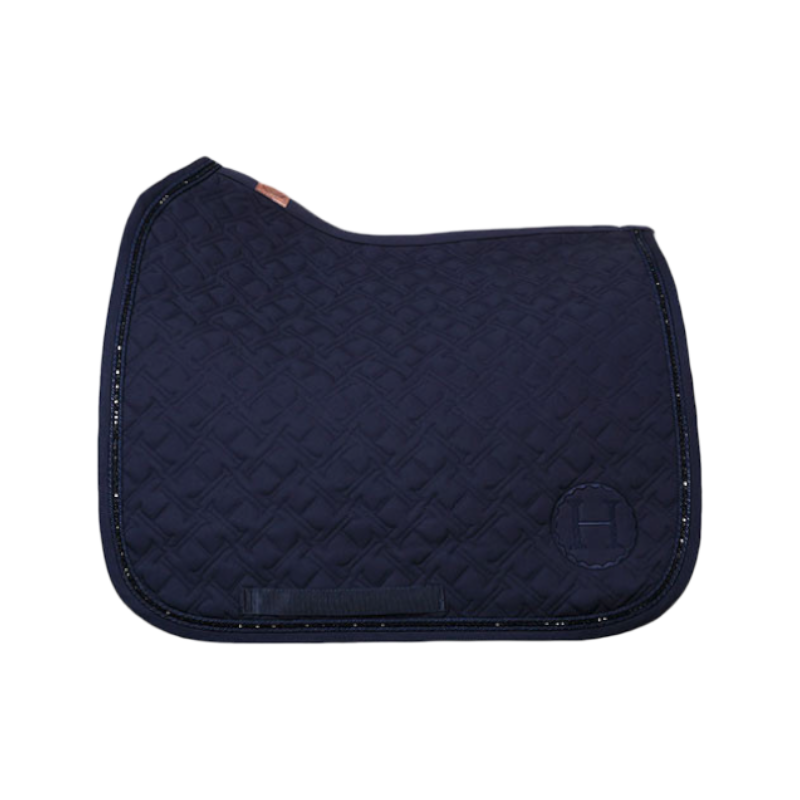 Harcour - Tapis de dressage Saphir marine | - Ohlala