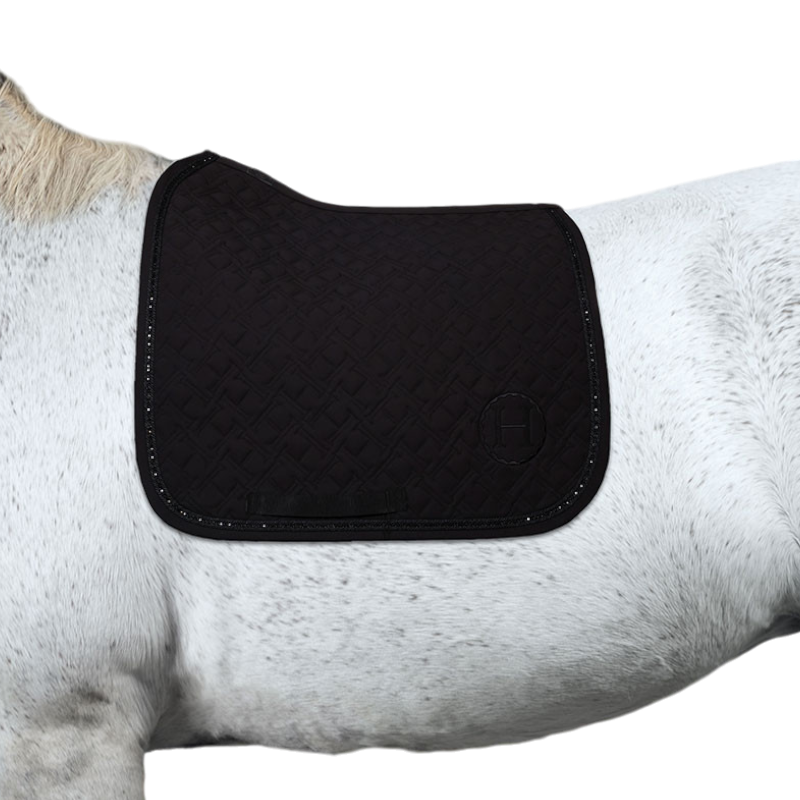 Harcour - Tapis de dressage Saphir noir | - Ohlala
