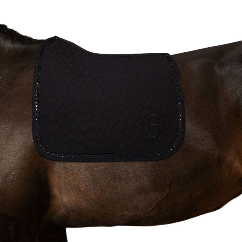 Harcour - Tapis de dressage Saphir noir | - Ohlala