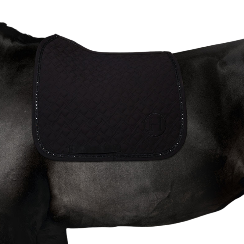 Harcour - Tapis de dressage Saphir noir | - Ohlala