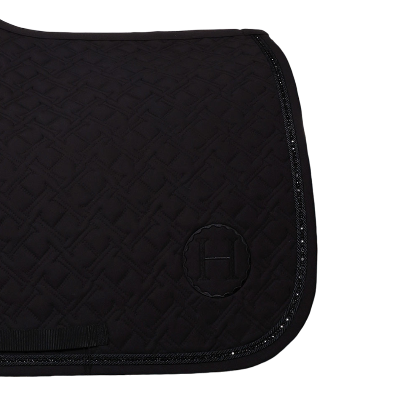 Harcour - Tapis de dressage Saphir noir | - Ohlala