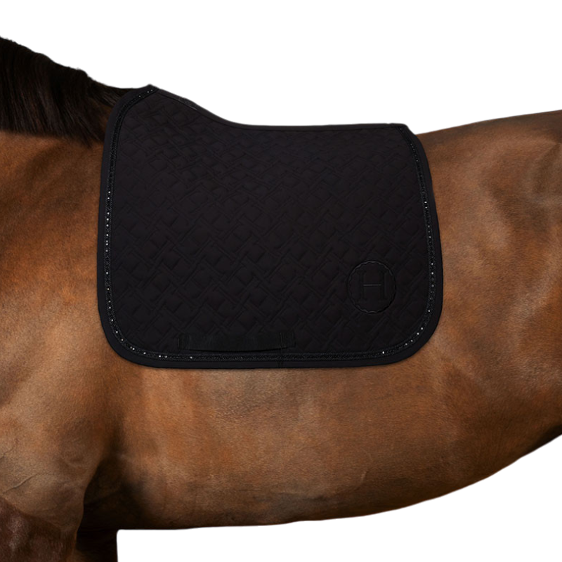 Harcour - Tapis de dressage Saphir noir | - Ohlala