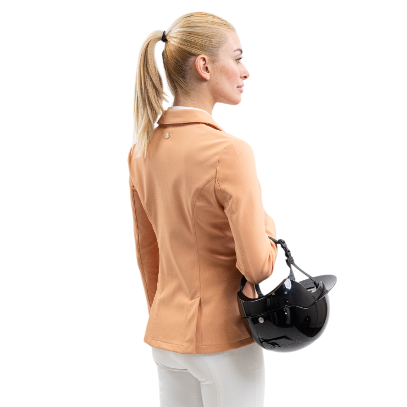 Harcour - Veste de concours femme Jismy abricot | - Ohlala