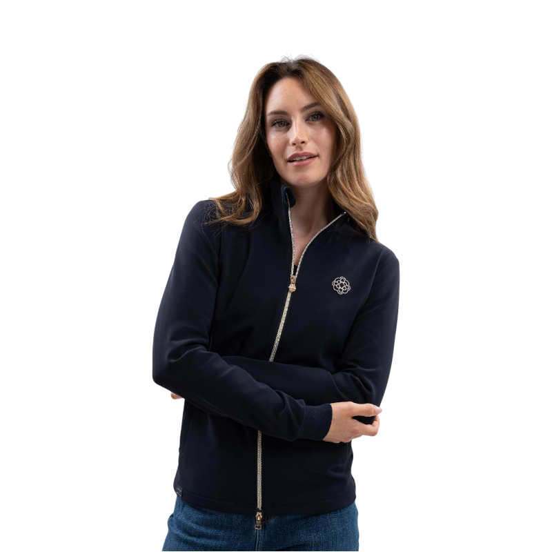 Harcour - Veste softshell femme Bernadette marine Harcour x Versailles | - Ohlala