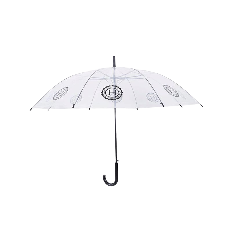 Harcour - Parapluie transparent logo Harcour | - Ohlala