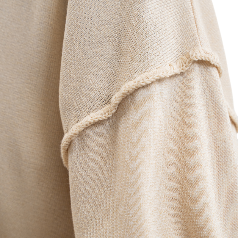 Harcour - Sweat à capuche manches longues femme Plume lin | - Ohlala