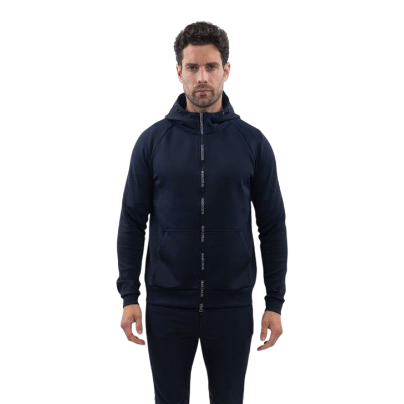 Harcour - Sweat technique zippé homme Aron marine | - Ohlala