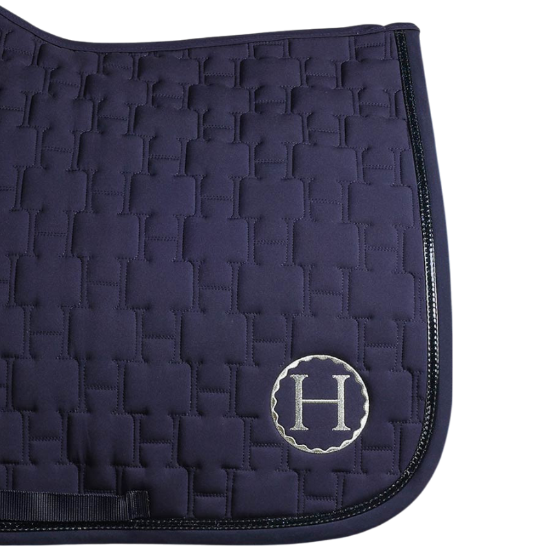 Harcour - Tapis de dressage Sirnali marine | - Ohlala