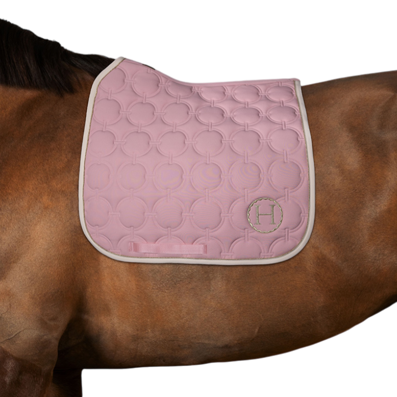 Harcour - Tapis de dressage Wimpel rose pâle | - Ohlala
