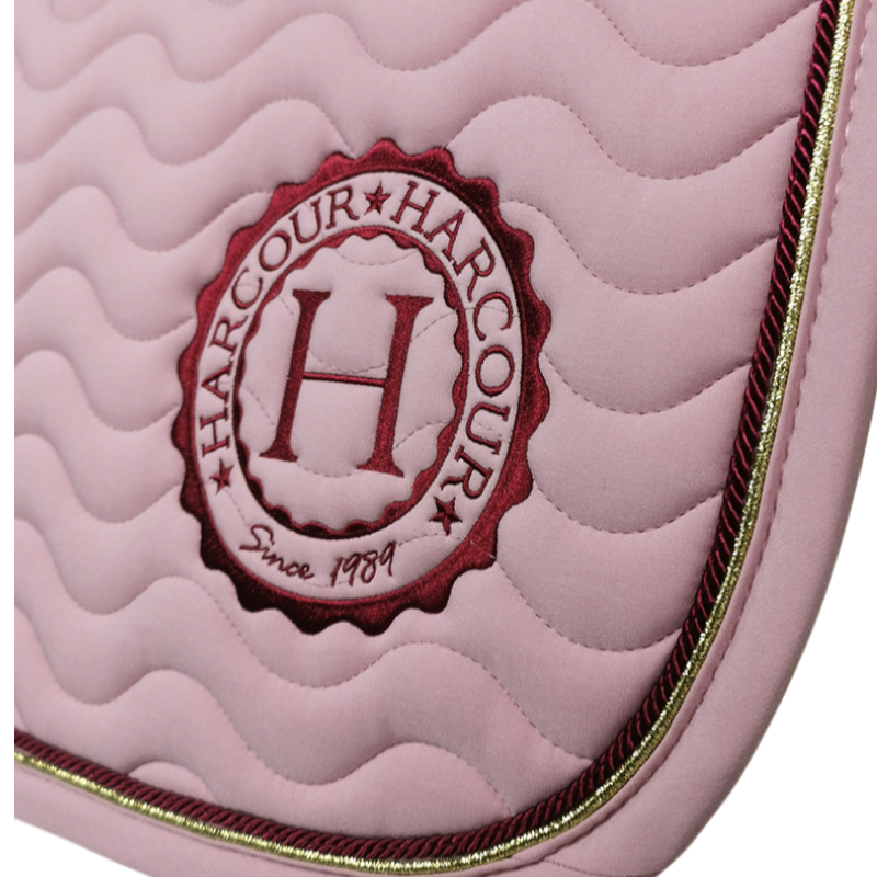 Harcour - Tapis de selle Arkana Star pivoine | - Ohlala