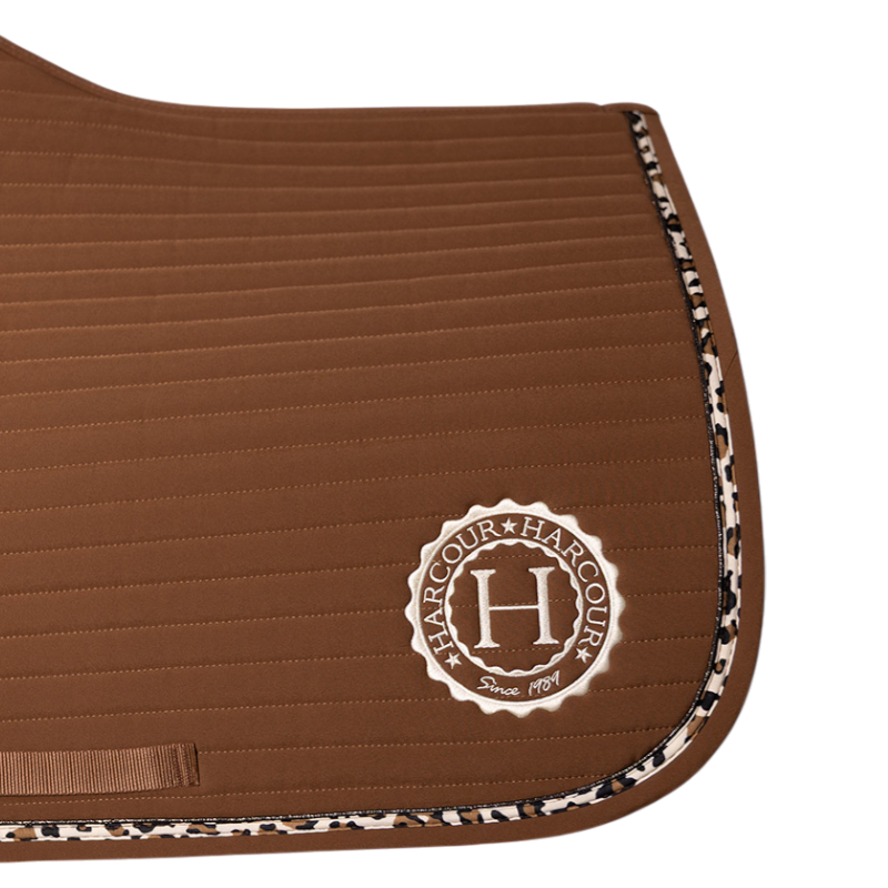 Harcour - Tapis de selle Kassandre cognac | - Ohlala