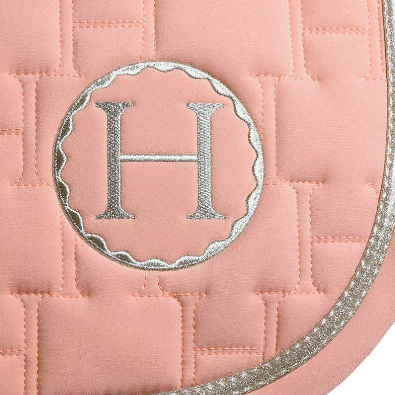 Harcour - Tapis de selle Sirnali abricot | - Ohlala