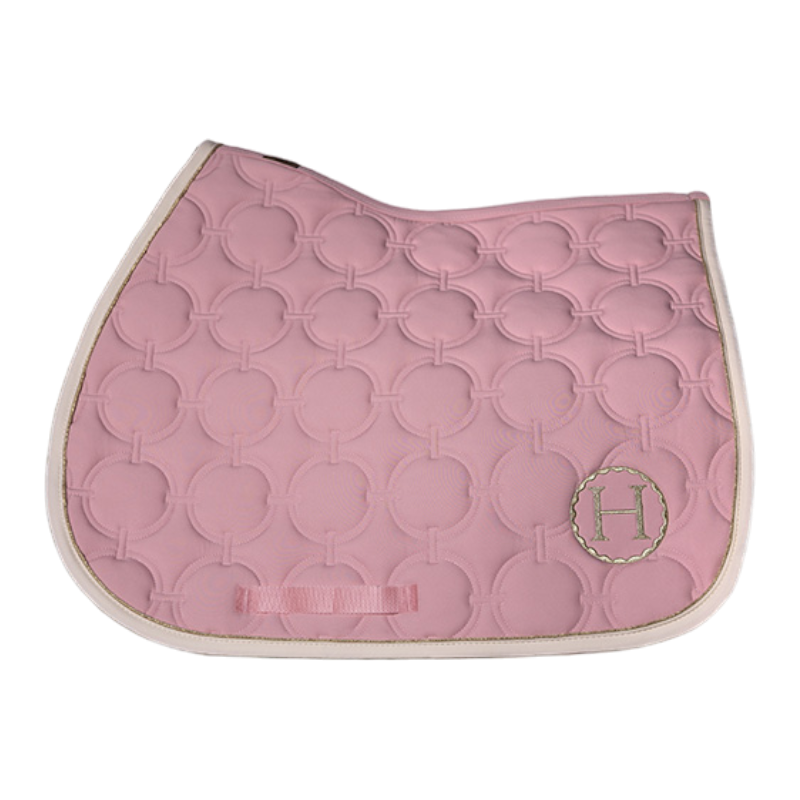 Harcour - Tapis de selle Wimpel rose pâle | - Ohlala