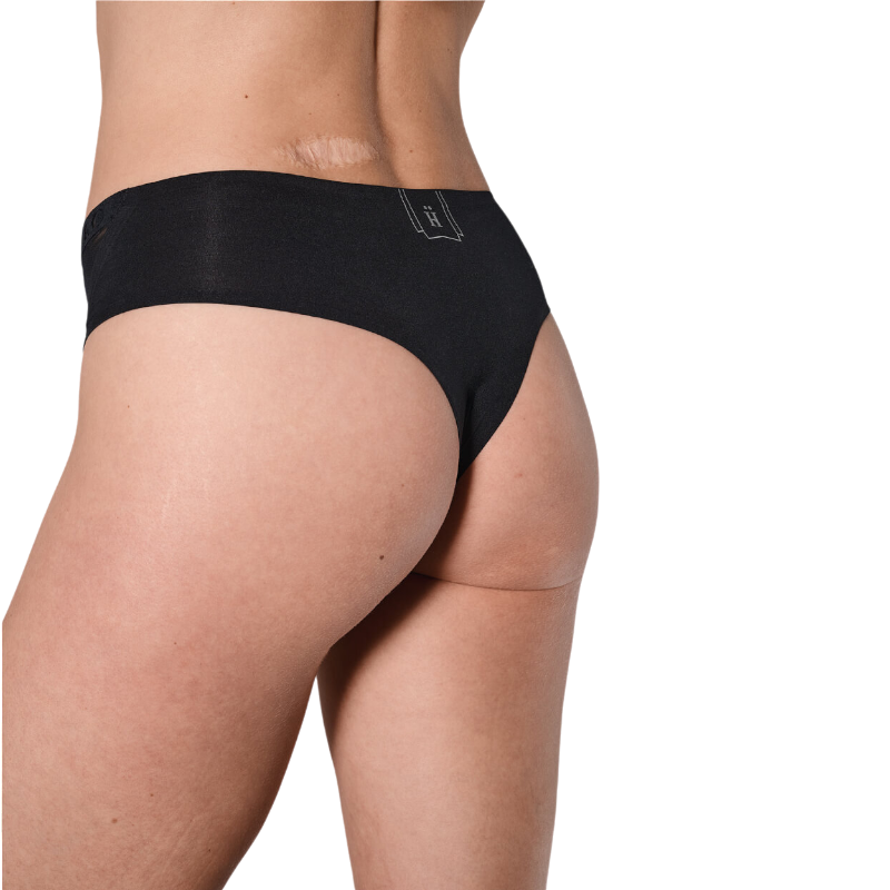 Hästko - Culotte Tanga n°23 noir | - Ohlala