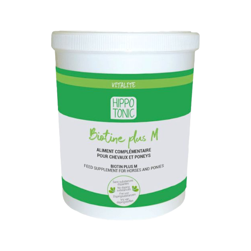 Hippotonic - Complément sabots et crins Biotine Plus M | - Ohlala