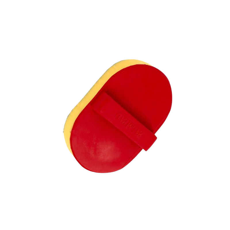 Hippotonic - Étrille éponge intégrée rouge | - Ohlala