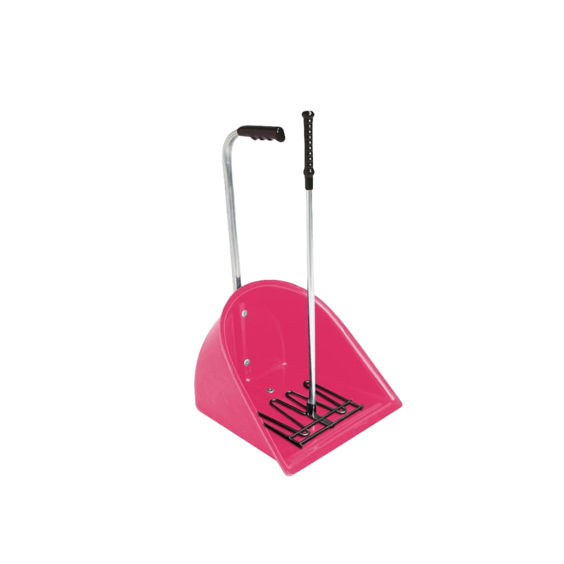 Hippotonic - Pelle et râteau à crottins rose | - Ohlala