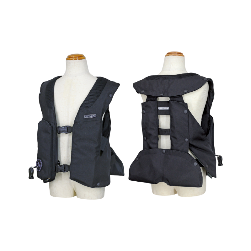 Hit Air - Gilet airbag enfant complet MLV3 noir | - Ohlala