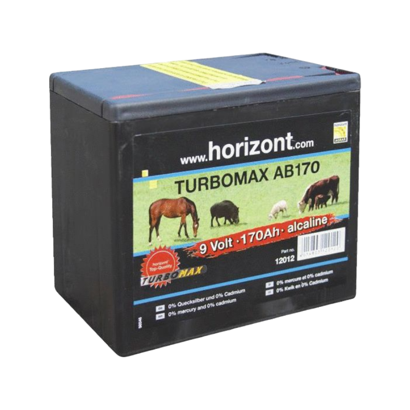 Horizont - Pile "Turbomax AB170" 9V 170 AH | - Ohlala