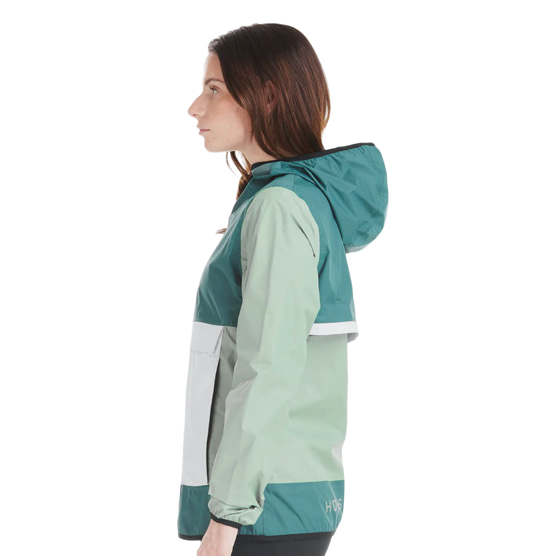 Horse Pilot - Blouson imperméable femme Raintech green morocco | - Ohlala