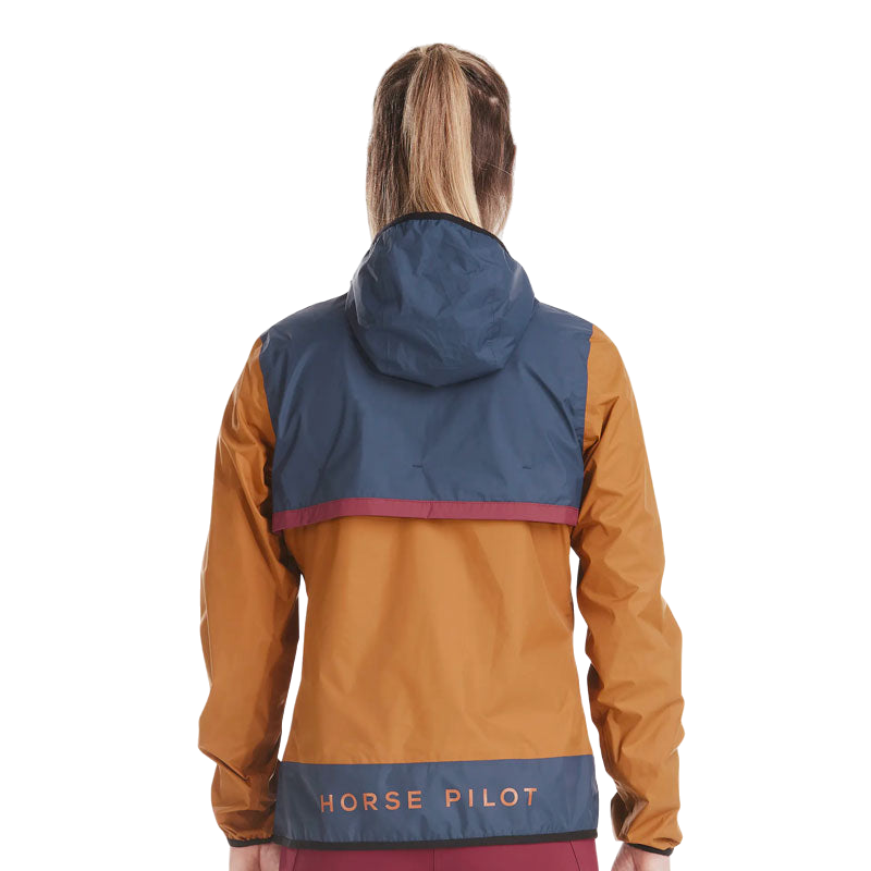 Horse Pilot - Blouson imperméable femme Raintech marine | - Ohlala