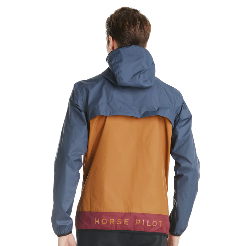 Horse Pilot - Blouson imperméable homme Raintech gold brown | - Ohlala