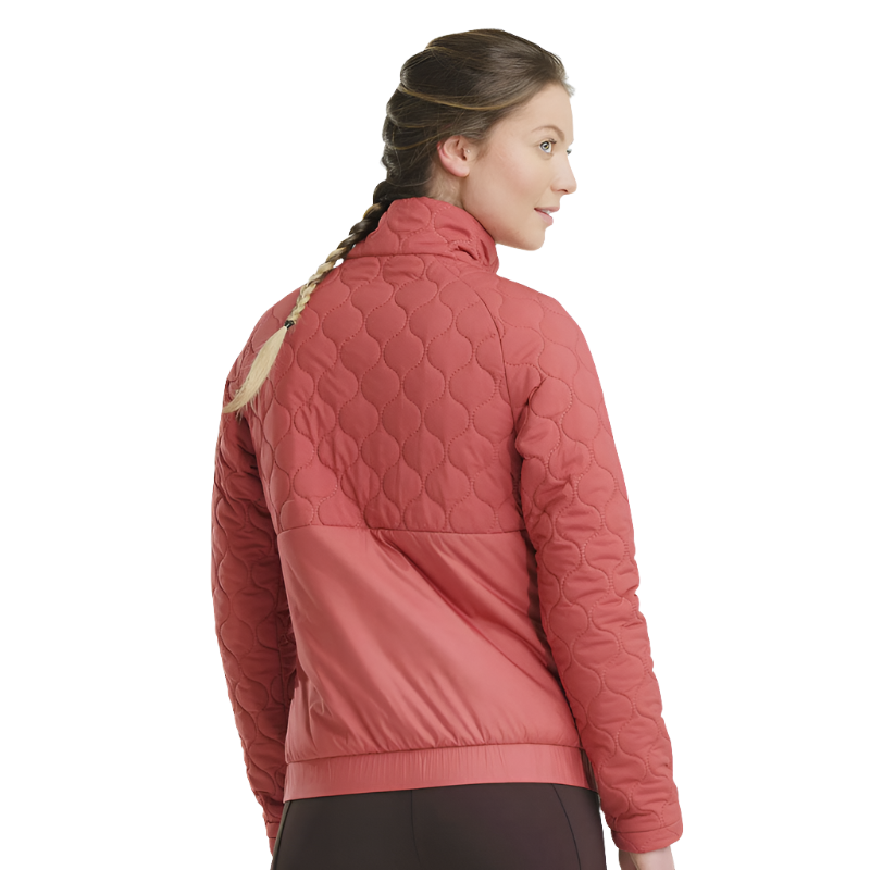 Horse Pilot - Manteau femme High frequency terracotta | - Ohlala