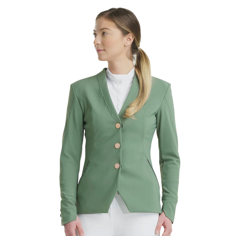 Horse Pilot - Veste de concours femme Aerotech 2.0 smooth green | - Ohlala