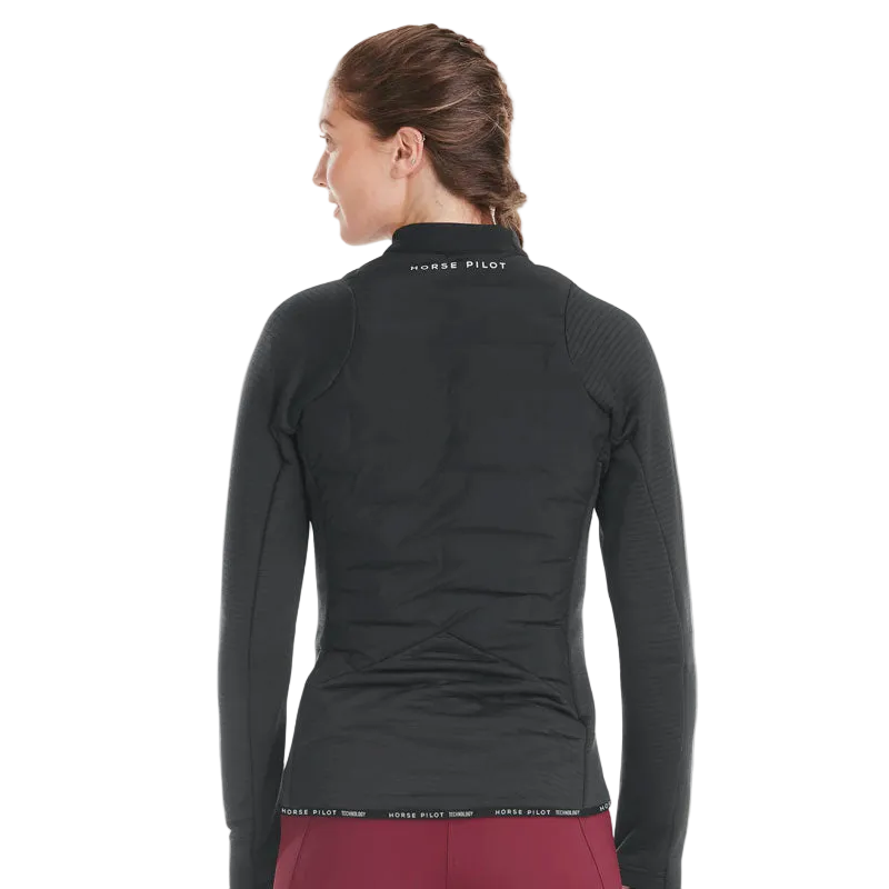 Horse Pilot - Women's long-sleeved jacket Storm black
