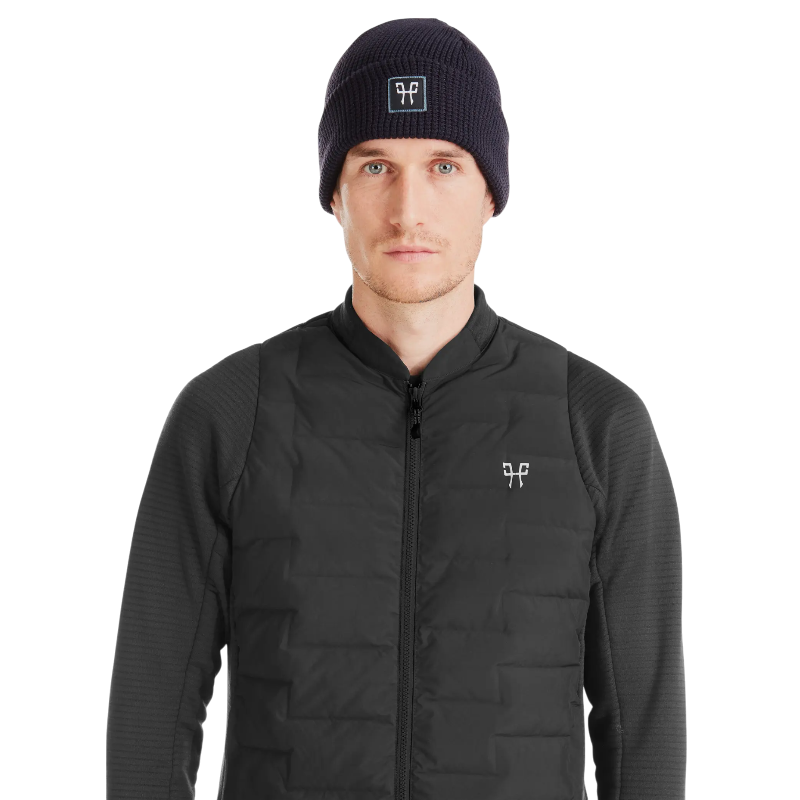 Horse Pilot - Bonnet unisexe Beanie bleu nuit | - Ohlala