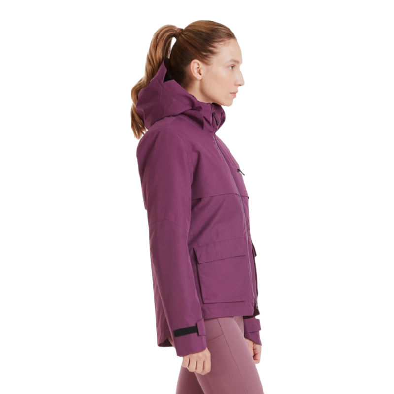Horse Pilot - Manteau manches longues femme Essential dark purple | - Ohlala