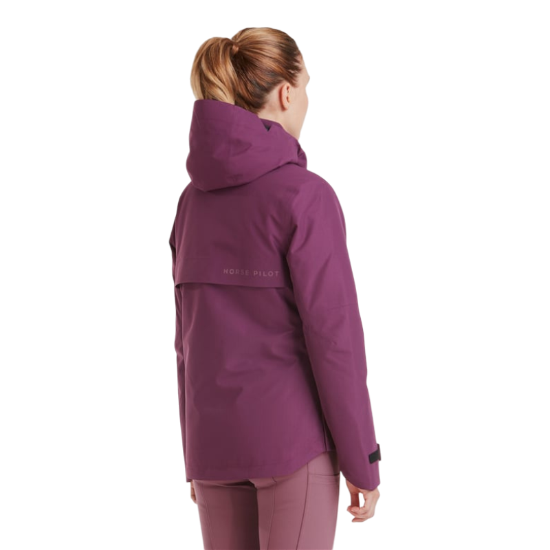 Horse Pilot - Manteau manches longues femme Essential dark purple | - Ohlala