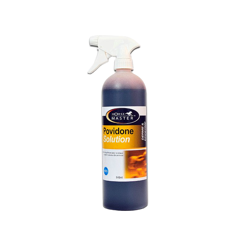 Horse Master - Spray hygiènique désinfectante et nettoyante Povidone Solution 10% | - Ohlala