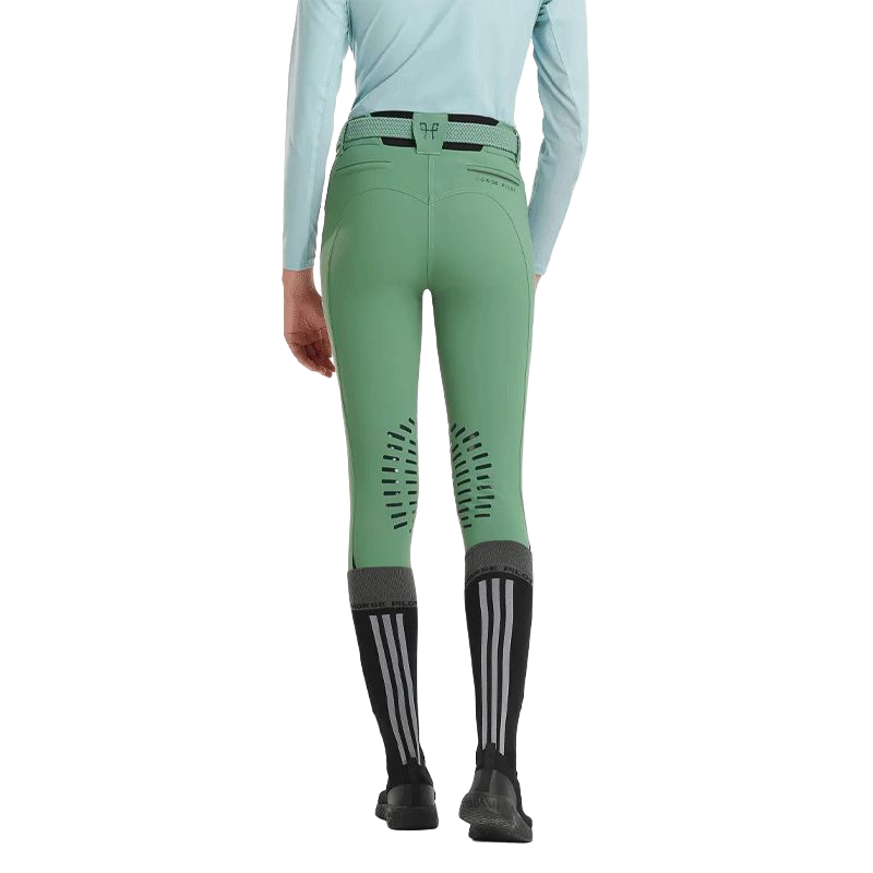 Horse Pilot - Pantalon d'équitation femme X-Design smooth green | - Ohlala