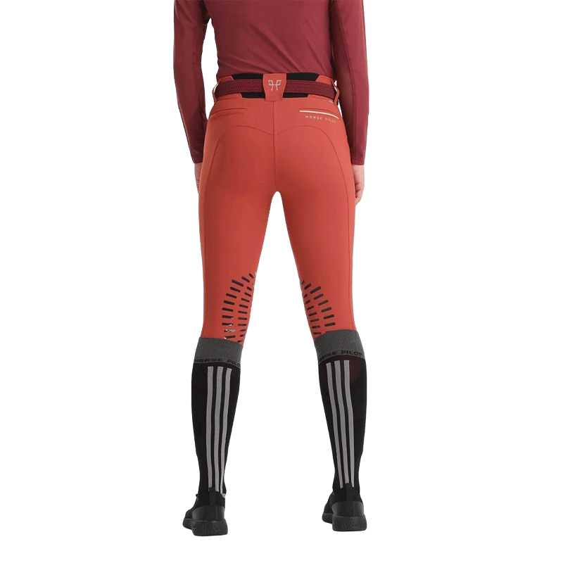 Horse Pilot - Pantalon d'équitation femme X-Design terracotta | - Ohlala