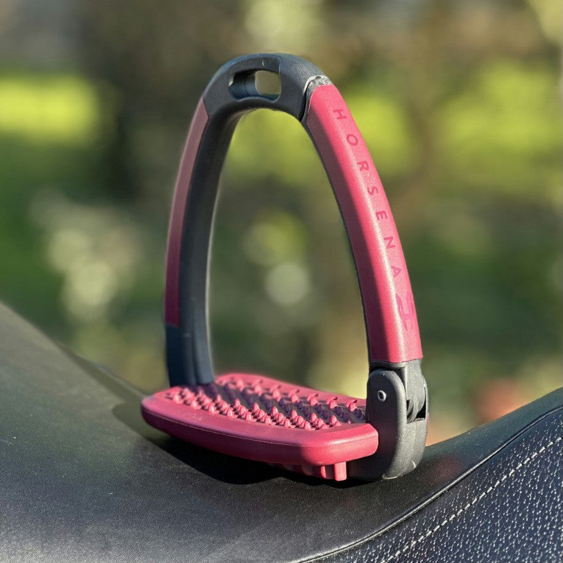 Horsena - Etriers de sécurité Swap 2.0 rose | - Ohlala